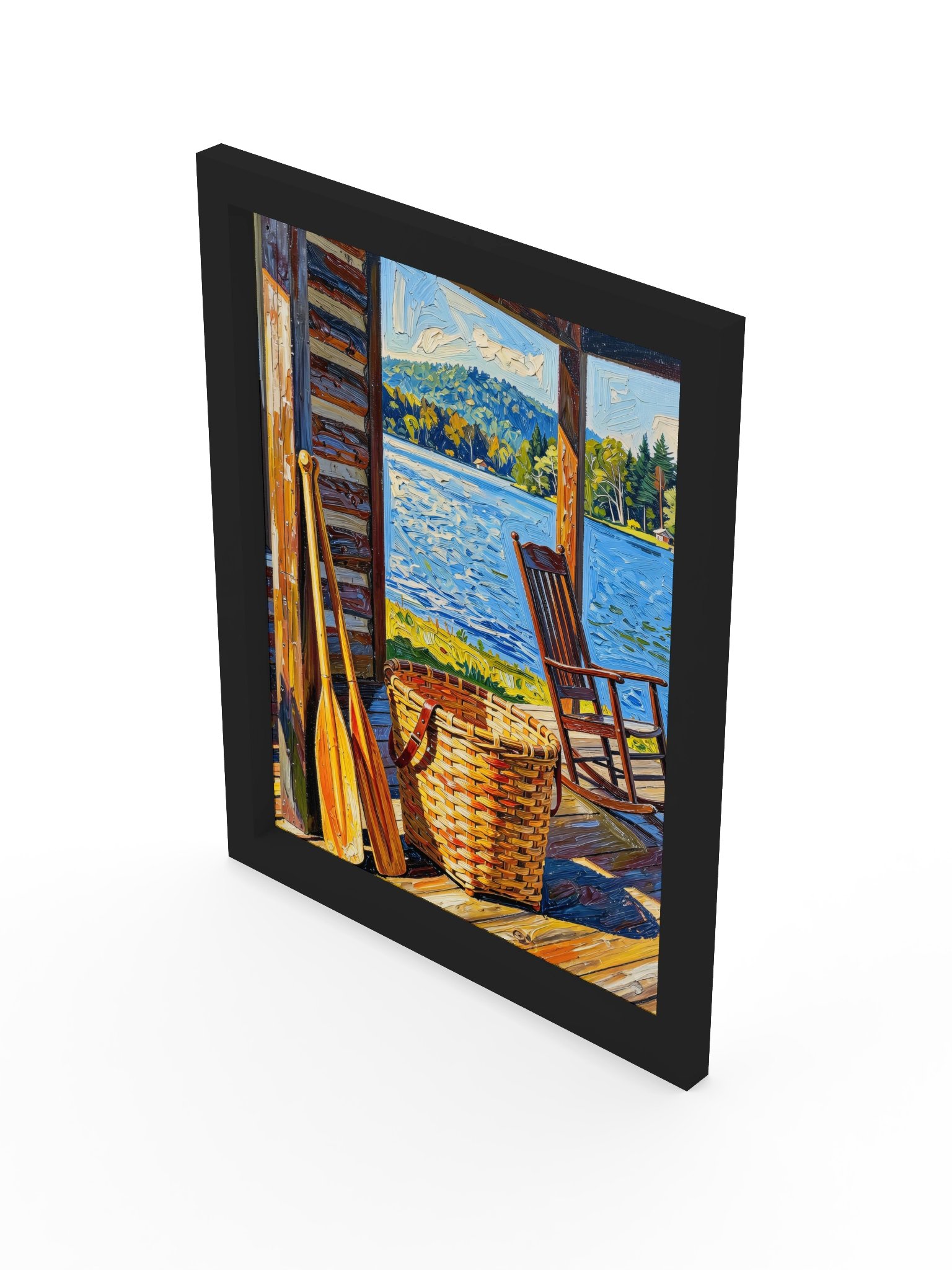 The Camp Porch Framed Print product image (25)