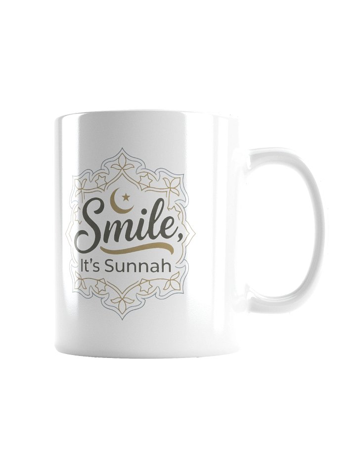 Smile it's Sunnah - White Glossy Mug product image (2)