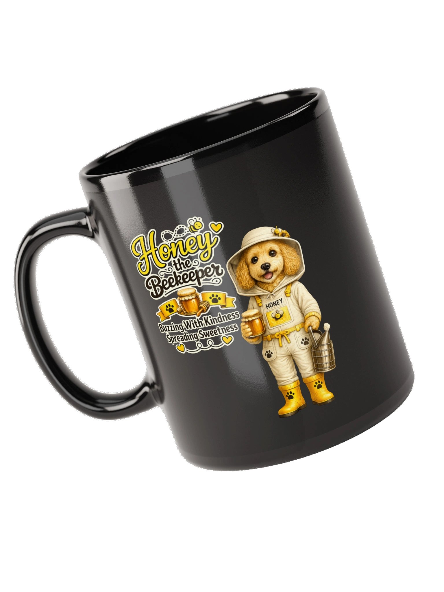 Bee Kind & Spread Sweetness Black Mug product image (5)