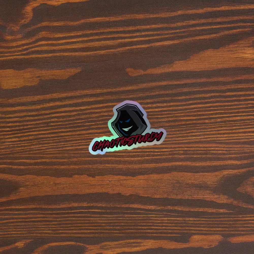 Holographic Logo Sticker product image (5)