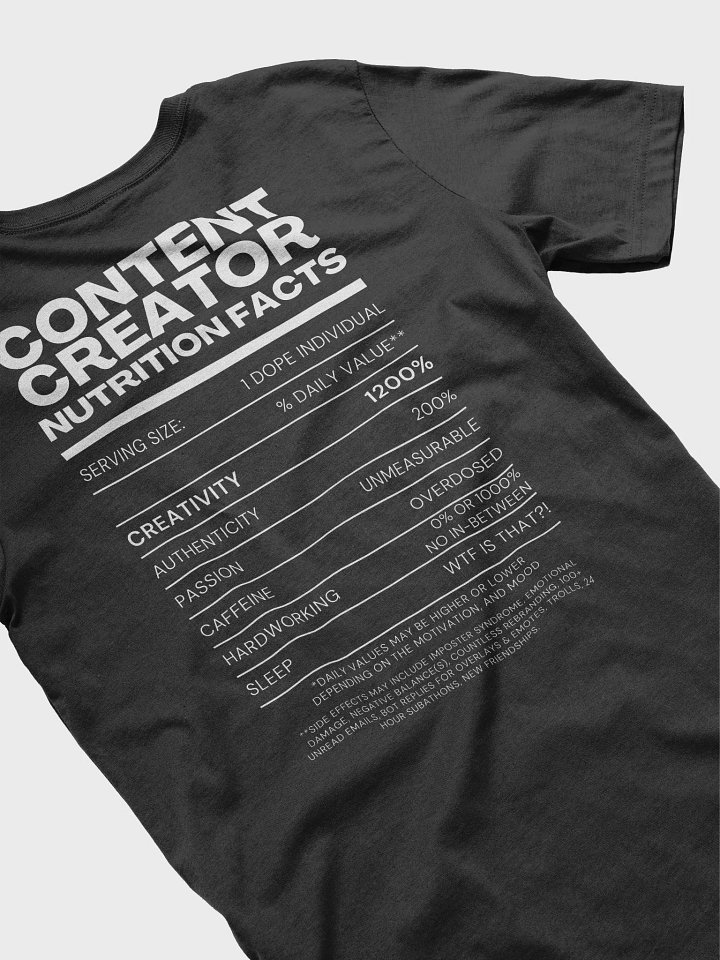 Content Nutrition Facts (white worded) product image (2)