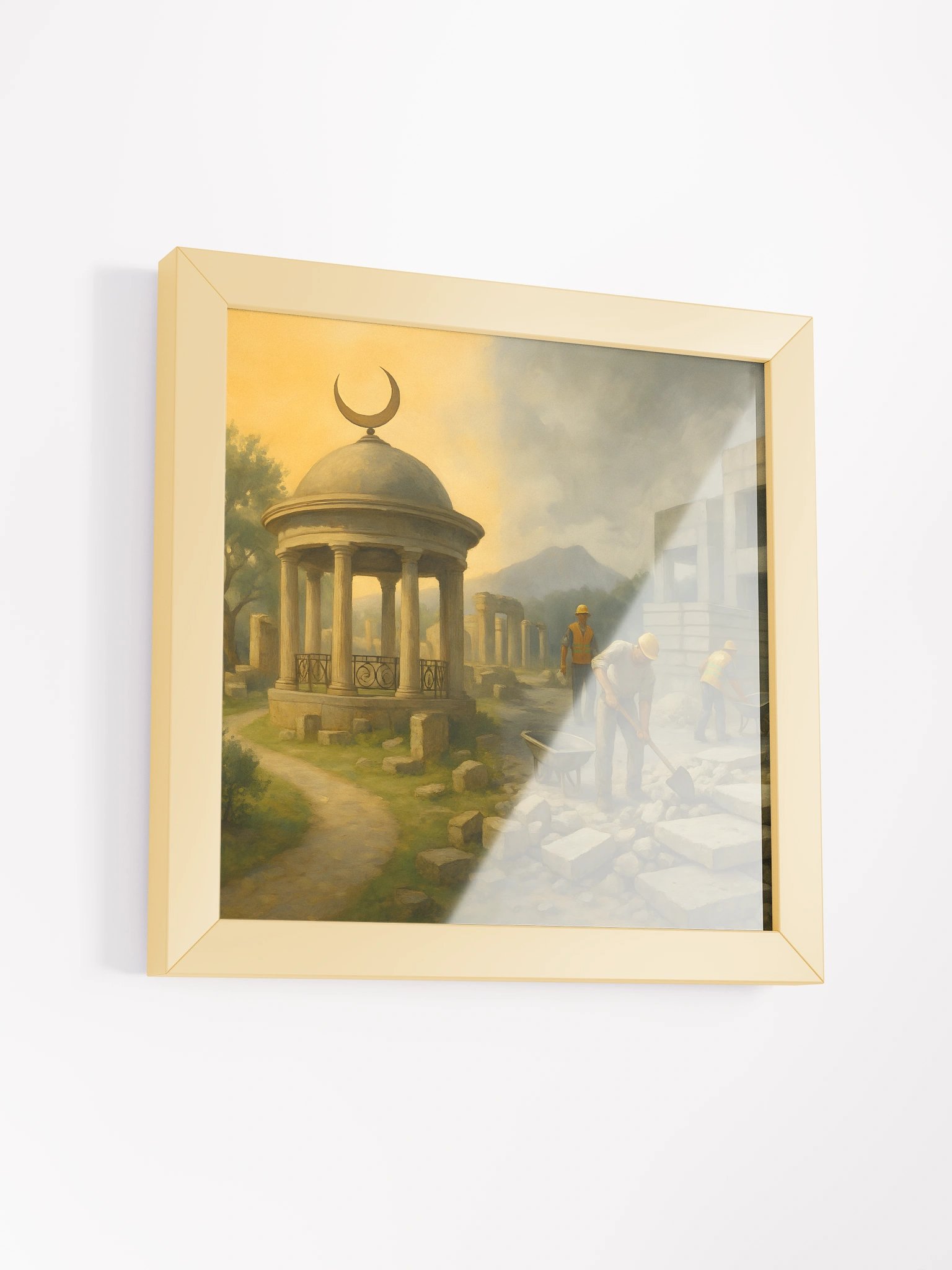 ✧ Ancient Lessons, Modern Materials Framed Poster ✧ product image (3)