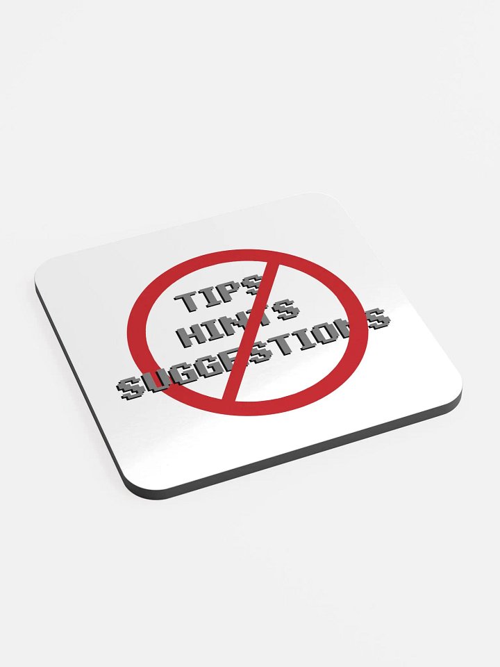 No Hints Coaster product image (2)