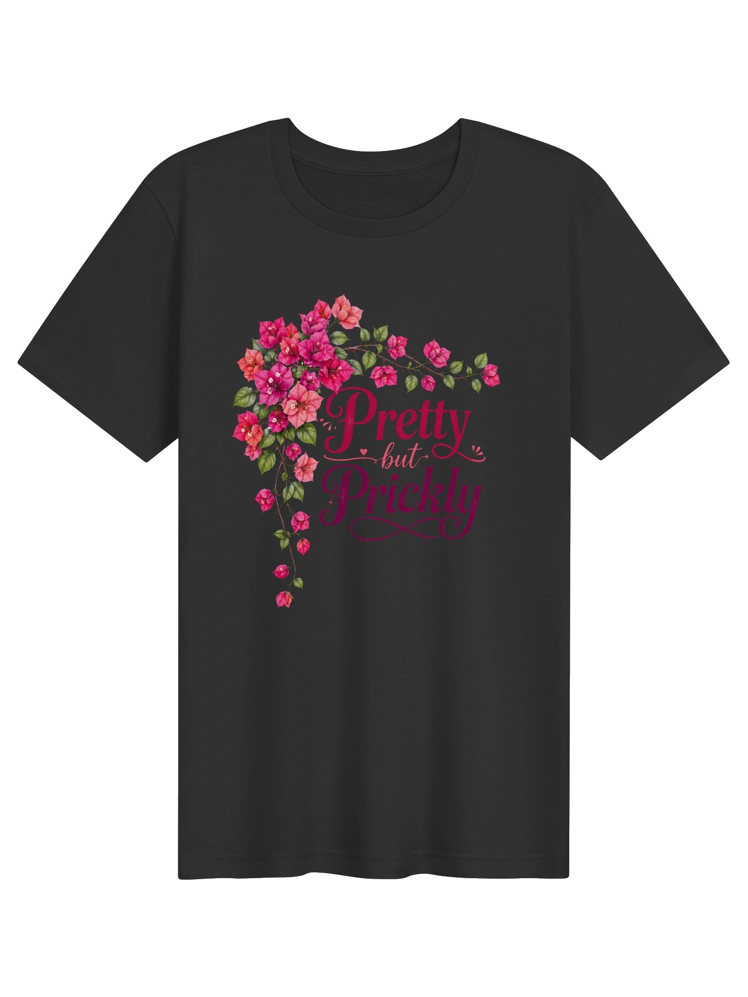 Pretty but Prickly Floral T-Shirt product image (11)