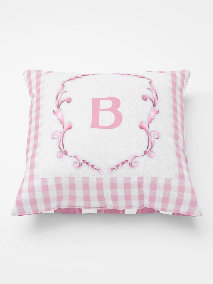Pink Preppy Charm Pillow B product image (1)