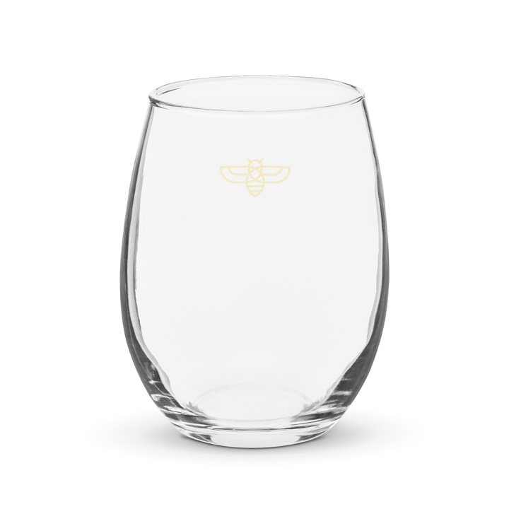 Stemless Wine Bee Glass product image (2)