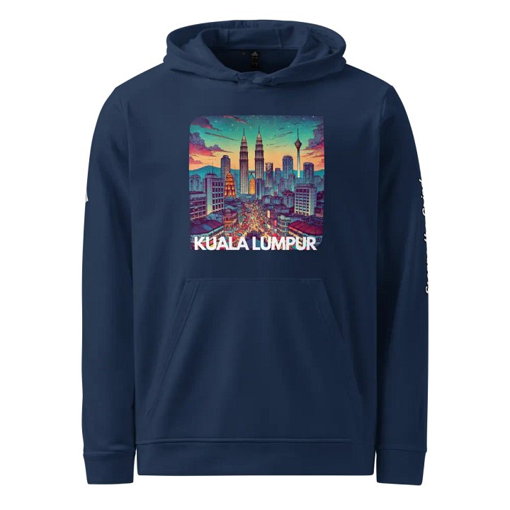 Adidas Fleece Hoodie | AI Design Kuala Lumpur city Malaysia product image (1)