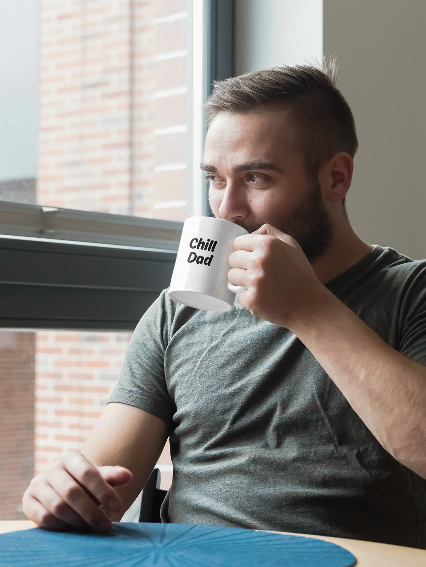 "Chill Dad" My Vibe Ceramic Mug product image (1)
