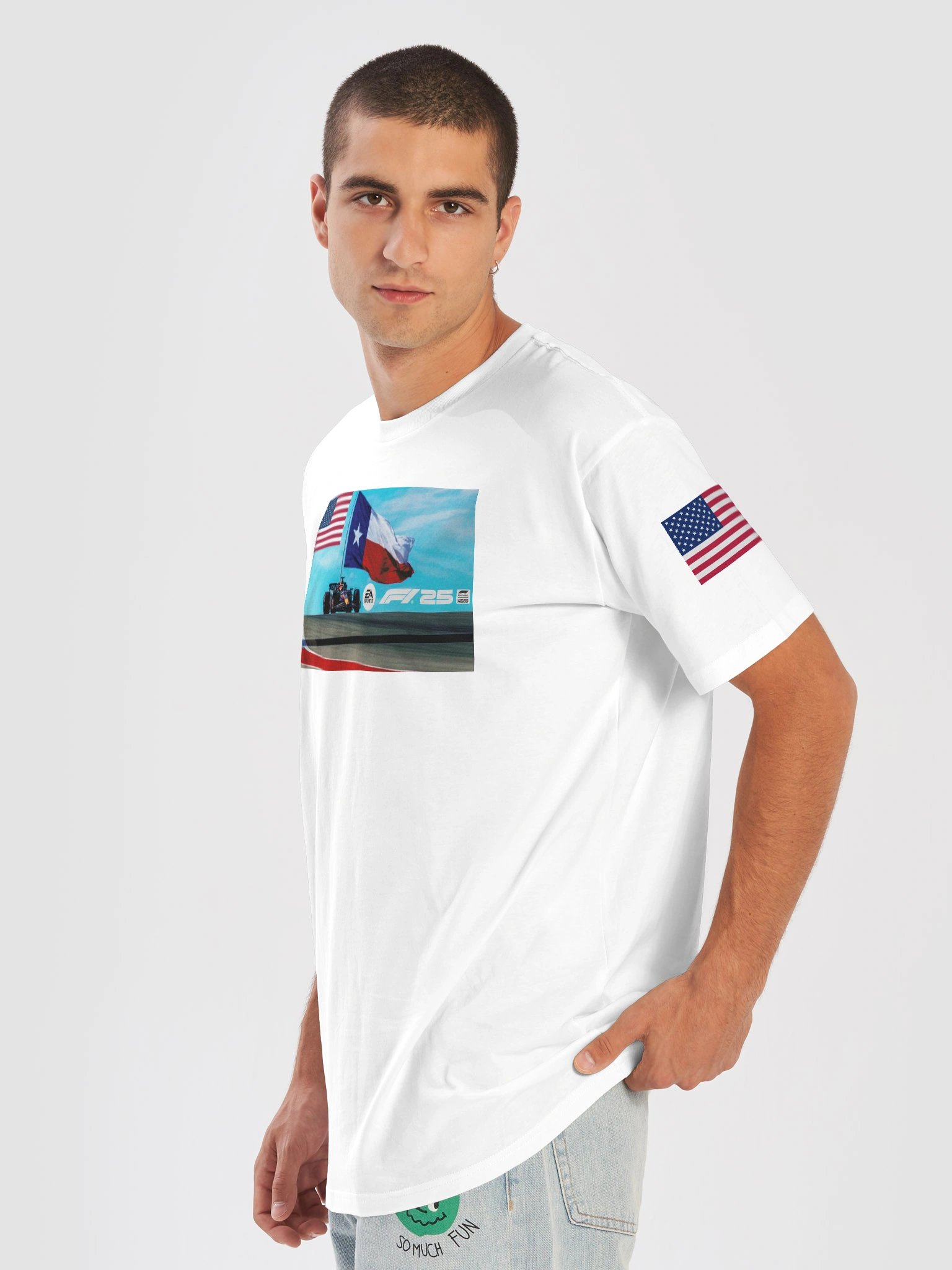 NyteWatch F1 25 Episode 19 United States GP (COTA) Unisex T-Shirt product image (7)