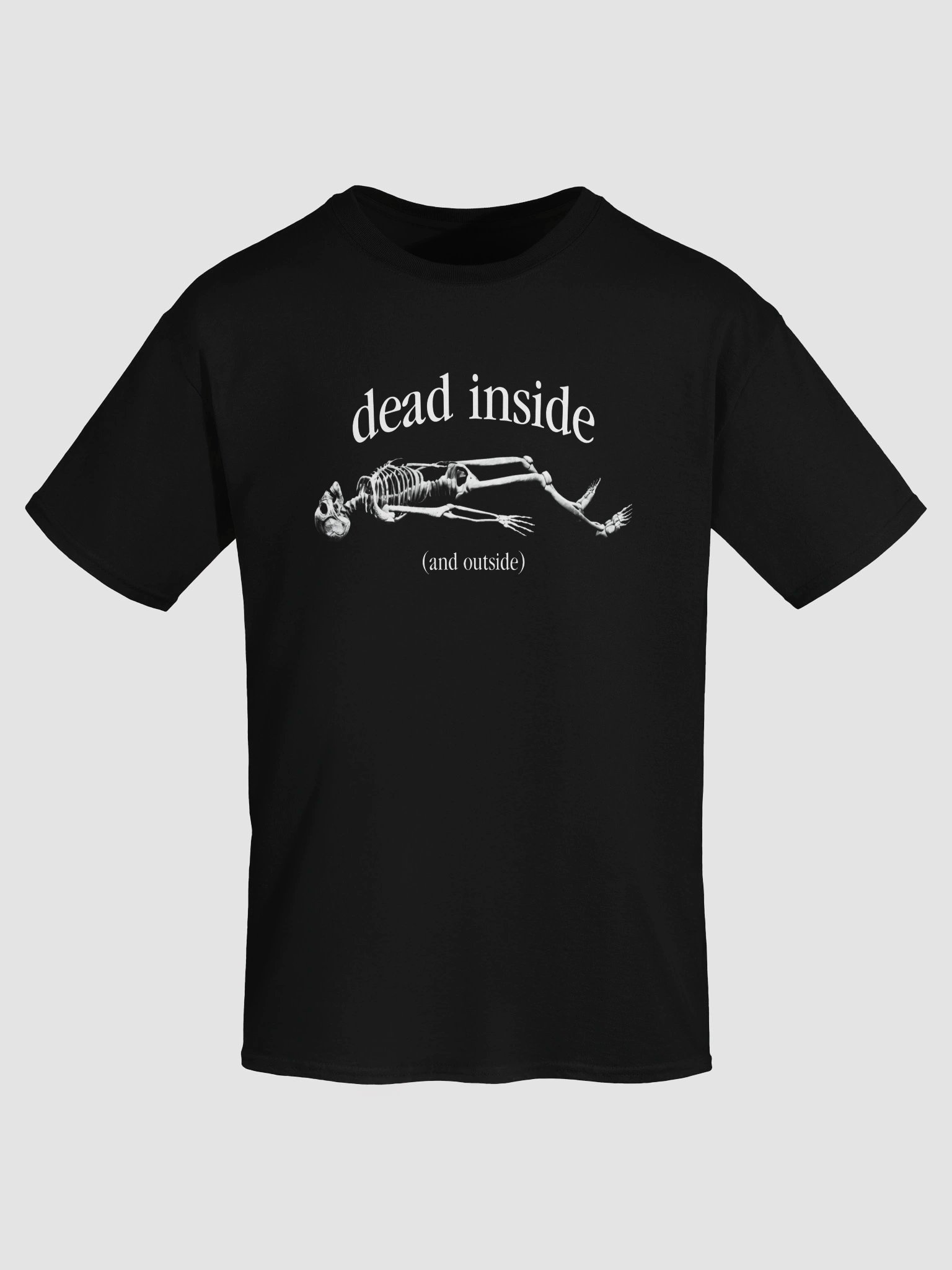 Dead Inside Skeleton T-shirt product image (5)