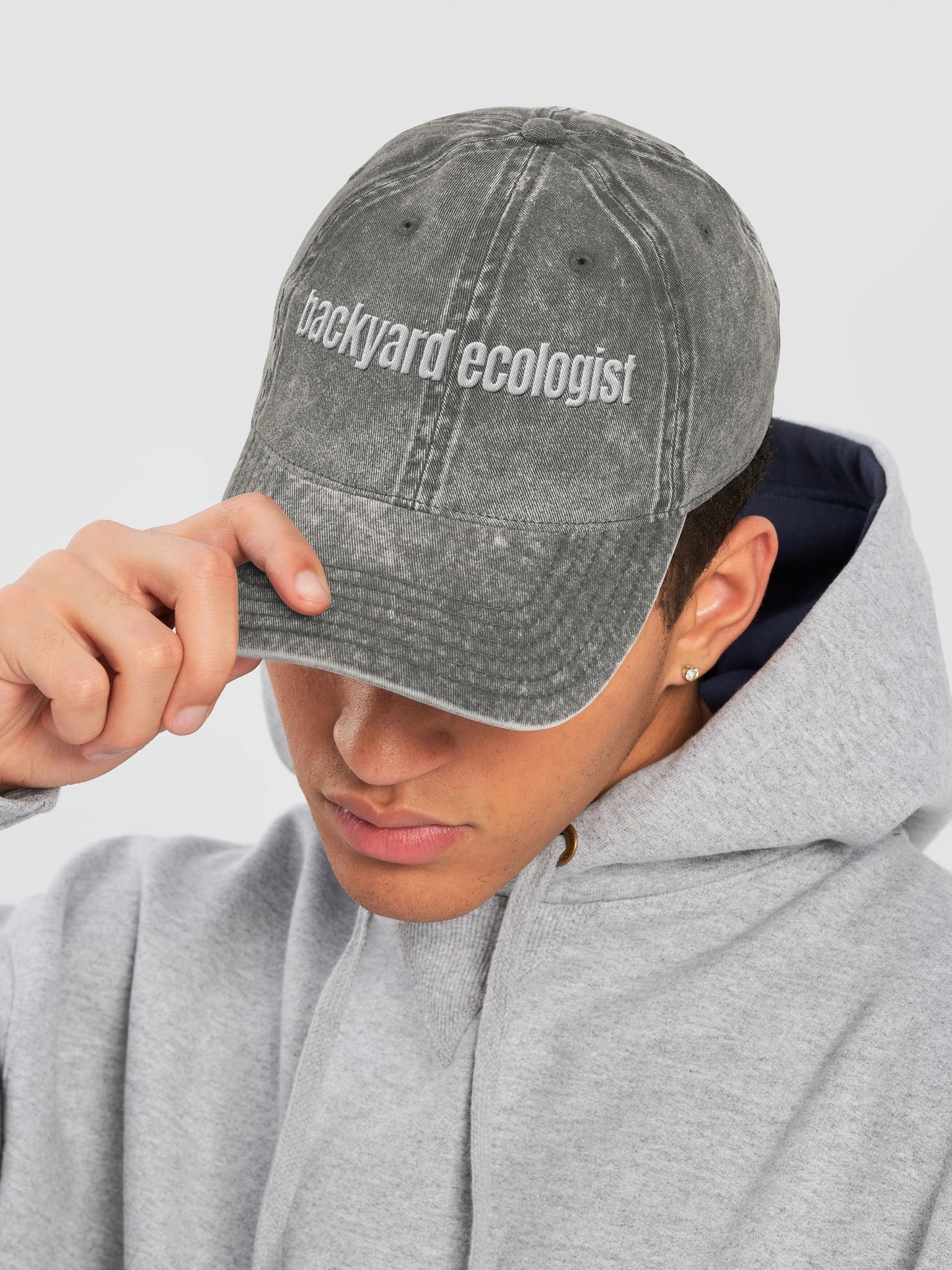 Asheville Native Garden Club Backyard Ecologist Hat product image (7)