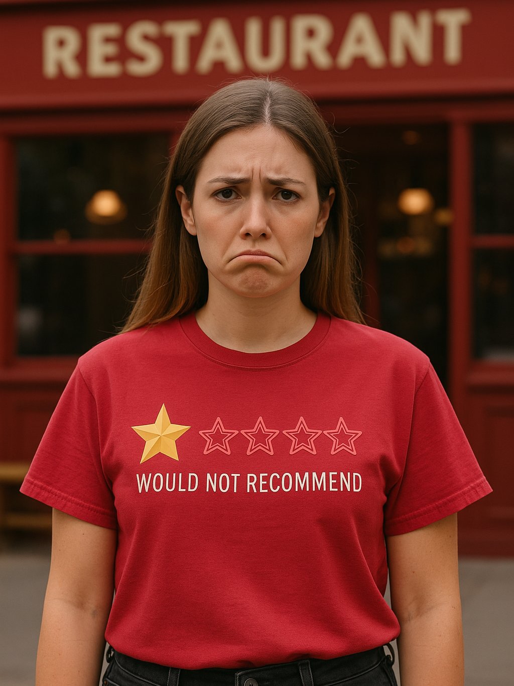 Would Not Recommend Tee product image (1)