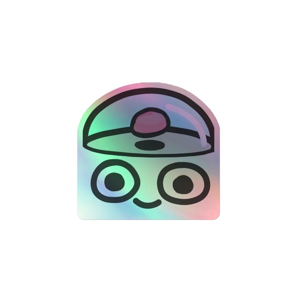 Brain Sticker (holo) product image (1)