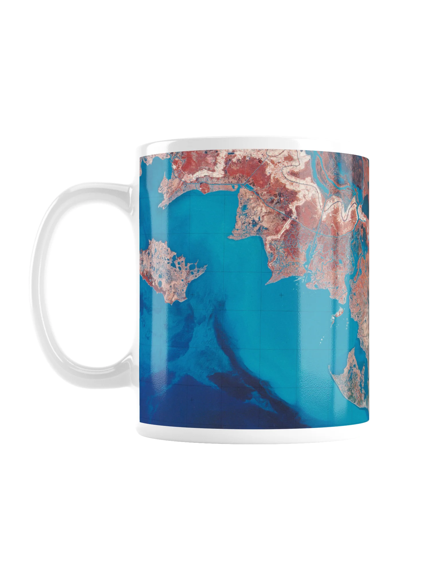 A Coastal Atlas Glossy Mug product image (1)