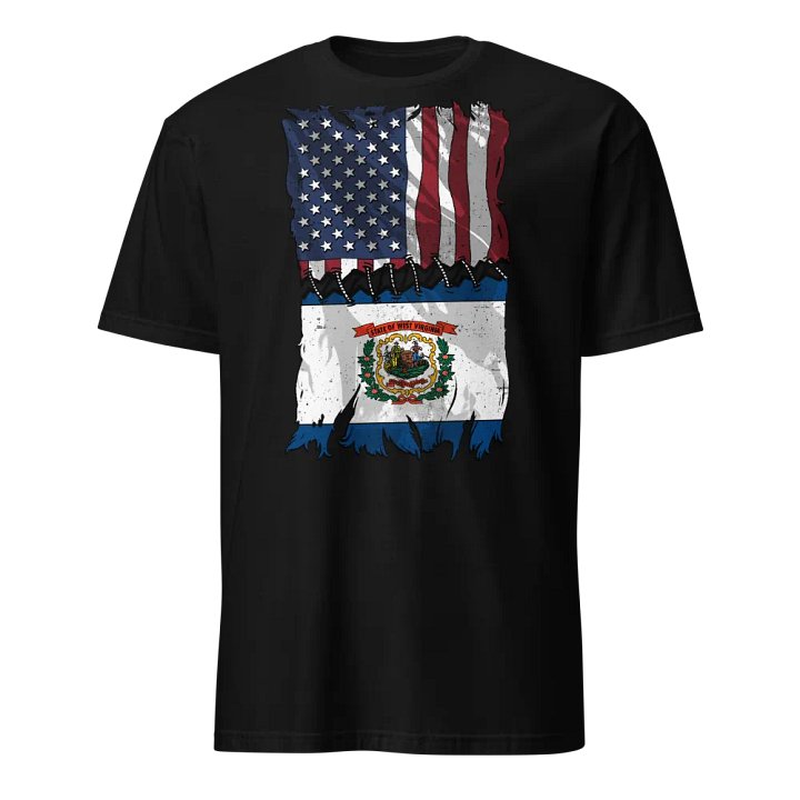 West Virginia Stitch Flag USA product image (1)