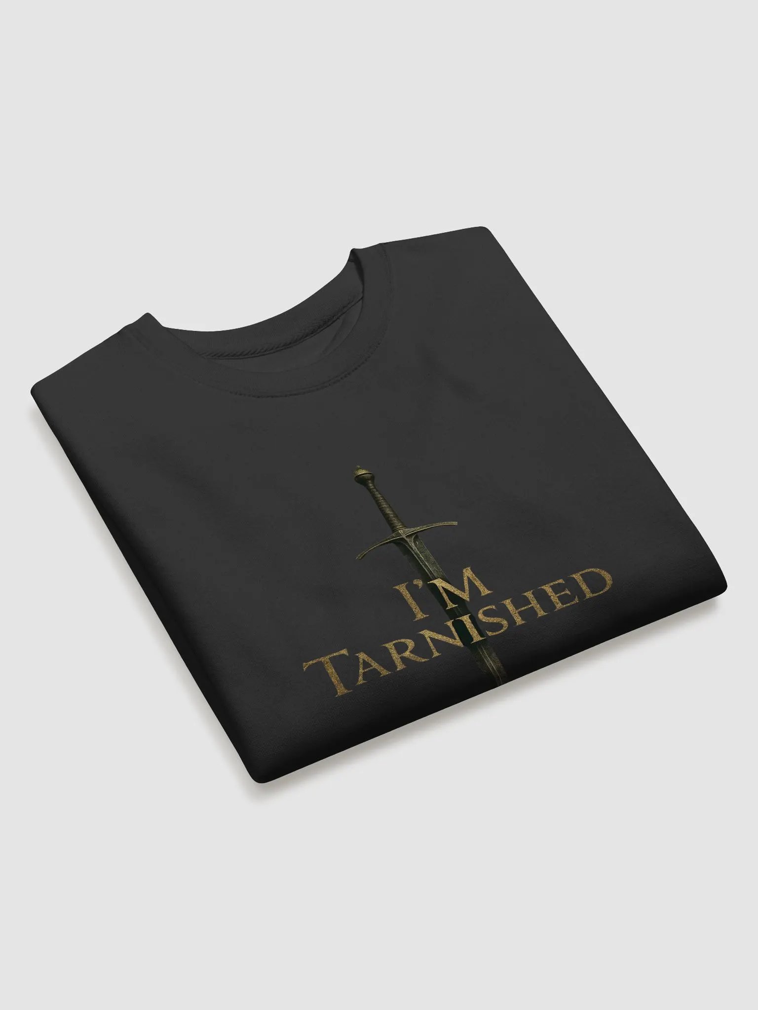 Sweat Black "I'm Tarnished" product image (3)