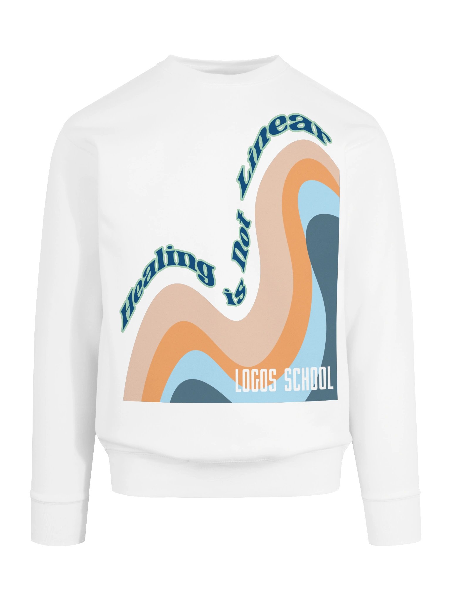 Healing is Not Linear Sweatshirt - Cotton Heritage product image (3)