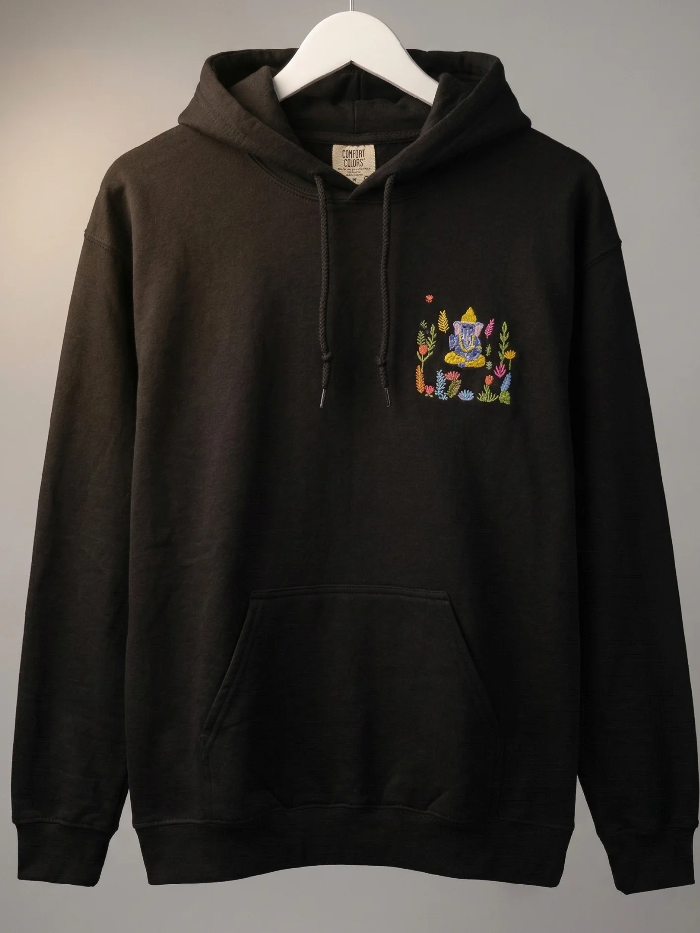 Om Gam Ganapataye Namaha - Hoodie (BLACK) product image (4)