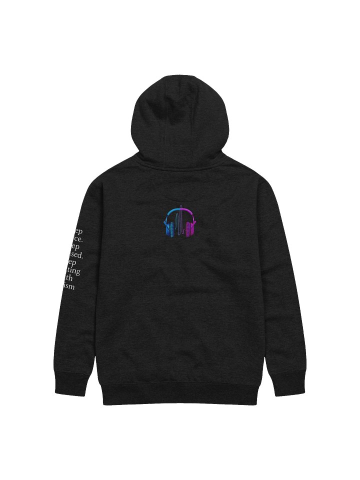 Adulting With Autism® Unisex Sweatshirt — Logo Front, Tagline Sleeve product image (2)
