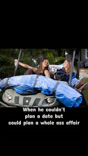 Turns out he COULD plan something elaborate… just not a date with his wife. 🤡💀

So naturally, we decided to plan a little gir...