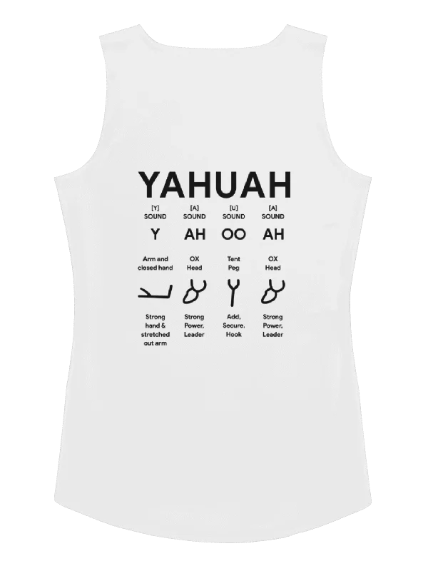 Knowledge Women’s Tank | YAHUAH product image (6)