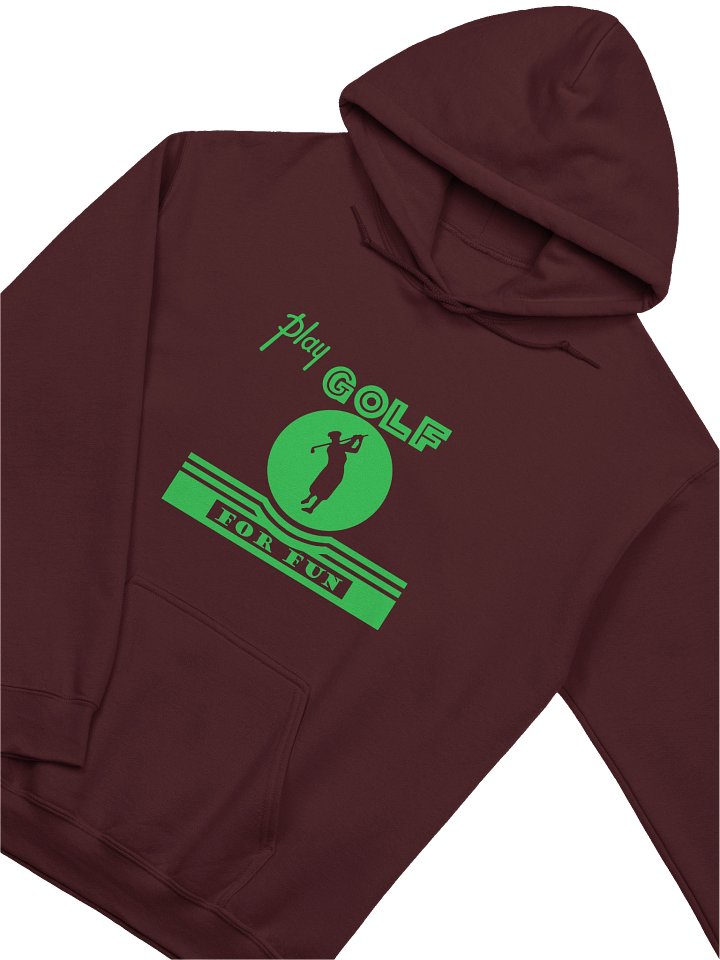 'Golf for Fun' Hoodie — Dark product image (2)