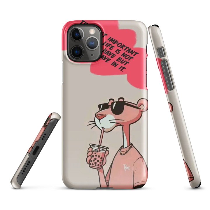 Whimsical Pink Panther iPhone® Snap Case product image (2)