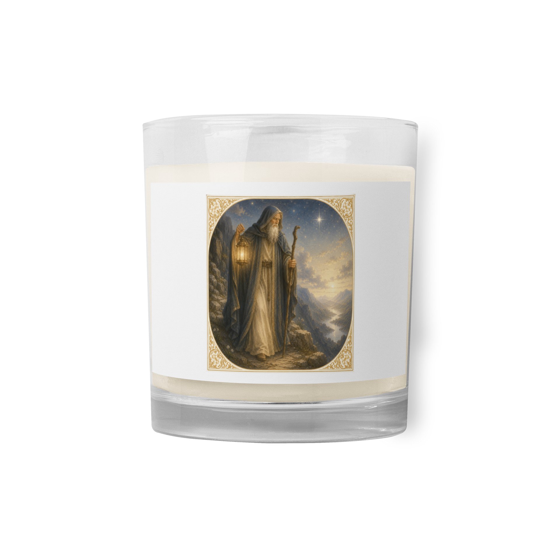 ​⏳ Bougie "L'Arcane IX : L'Ermite" – Sagesse & Lumière Intérieure product image (1)