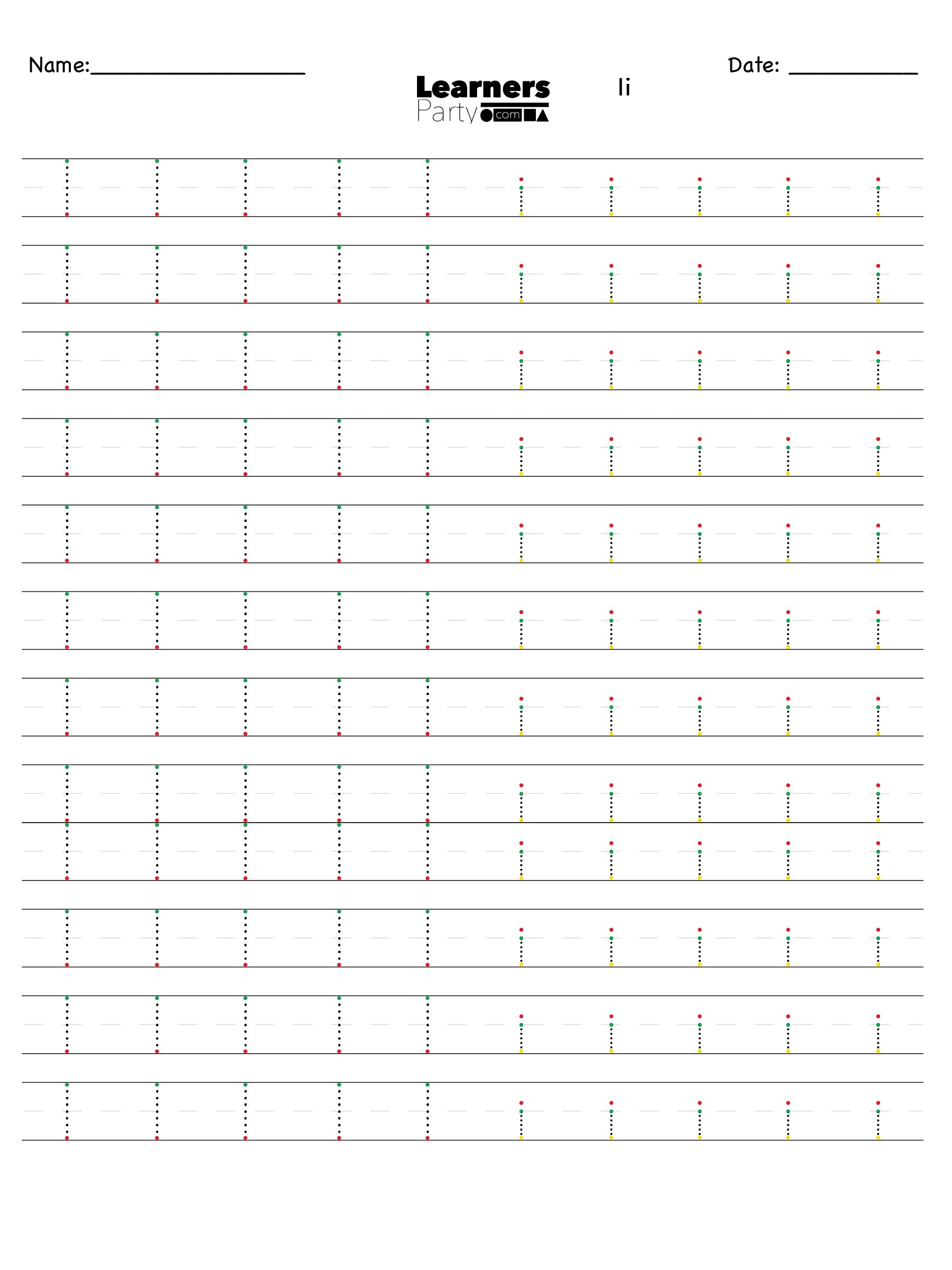 I/i - New Digital Product Progressive Letter Builder product image (3)