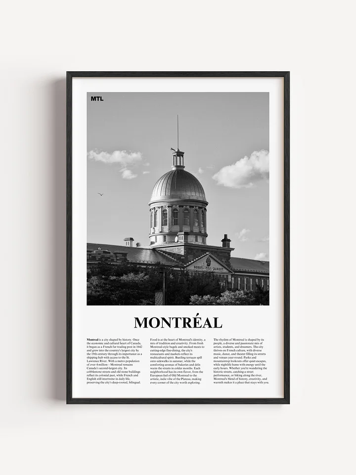 Montreal 03 Newspaper Poster product image (1)