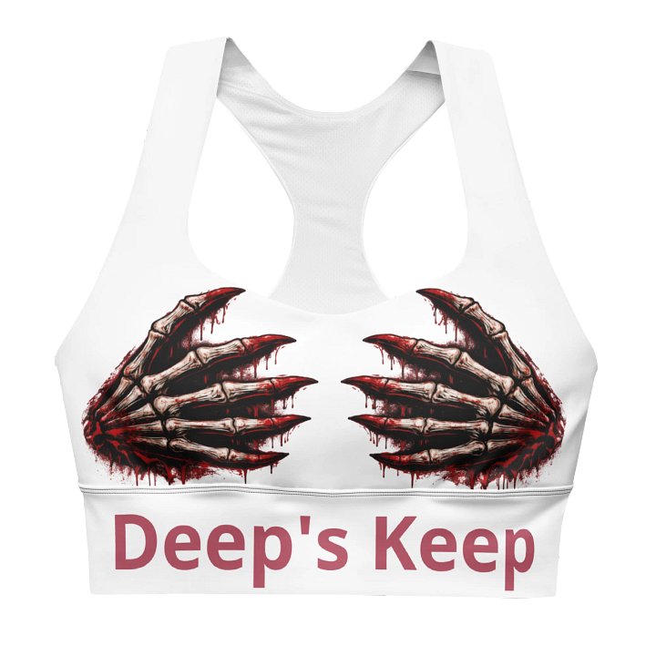 Deep's Keep Clawed All-Over Sports Bra product image (1)