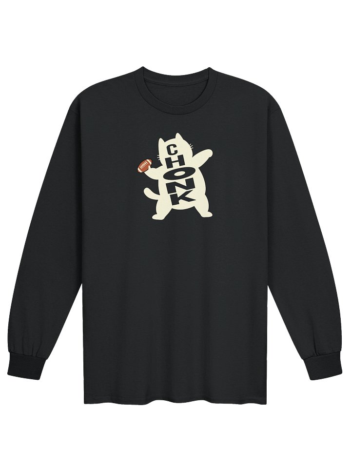 American Football Chonk Cat 2 - Unisex Adult Long Sleeve T-shirt product image (1)