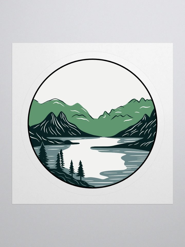 Adventure Scape Sticker product image (1)