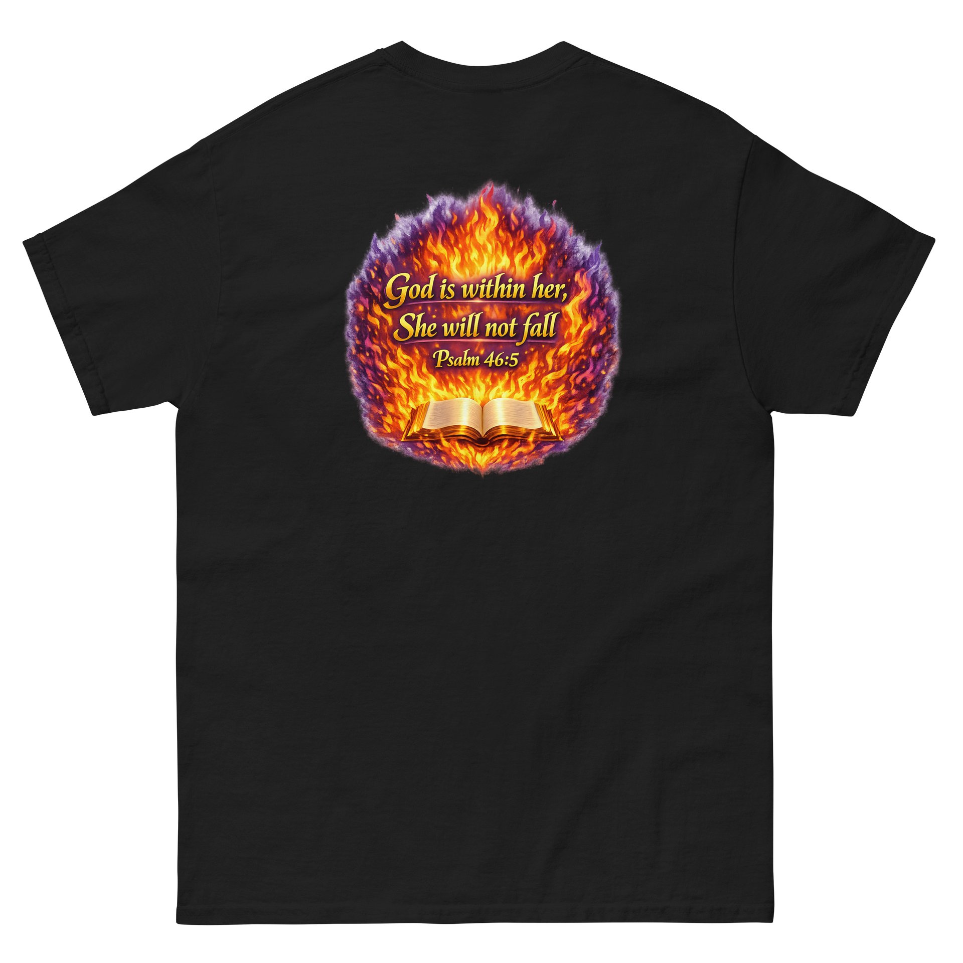 Neon Jesus Fire & Cross Tee product image (7)