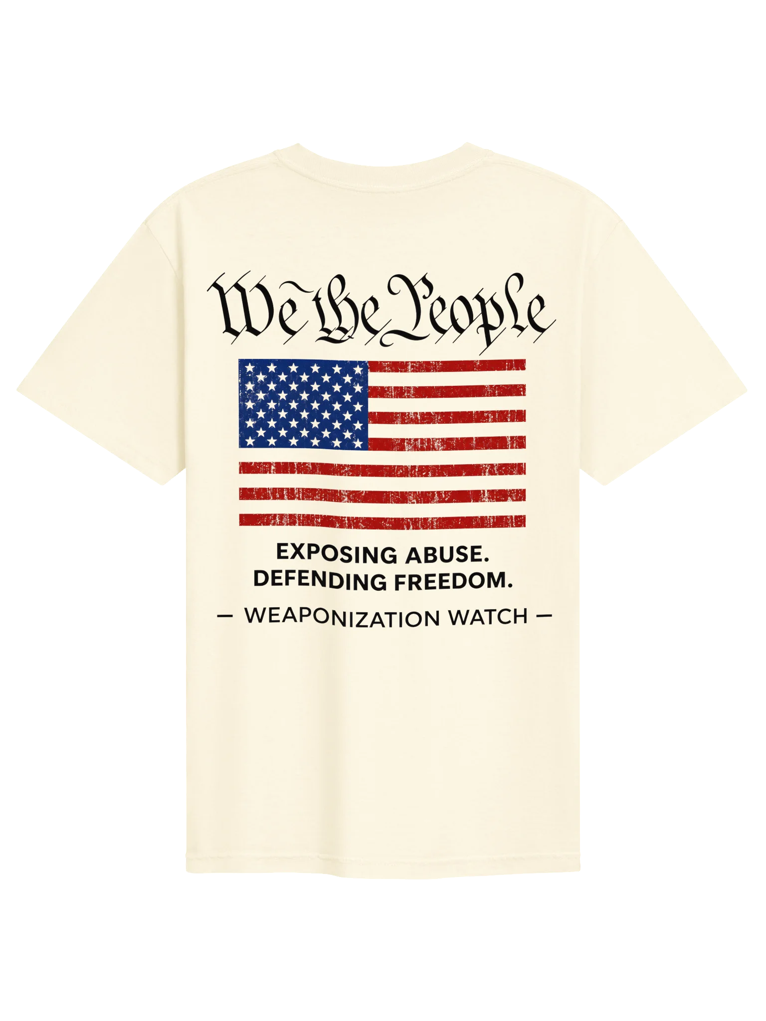 WW "We The People" Tee in Ivory product image (2)