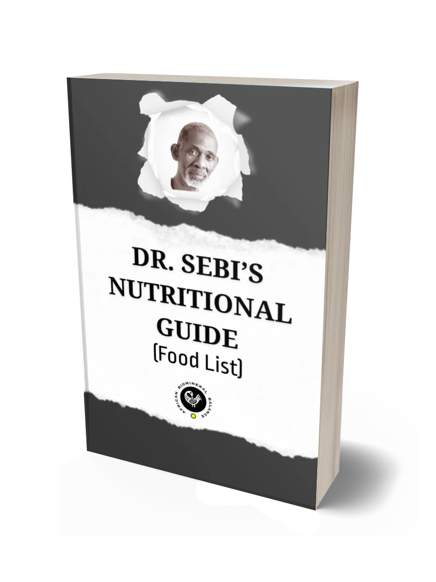 Dr Sebi's Nutritional Guide (Food List) product image (1)