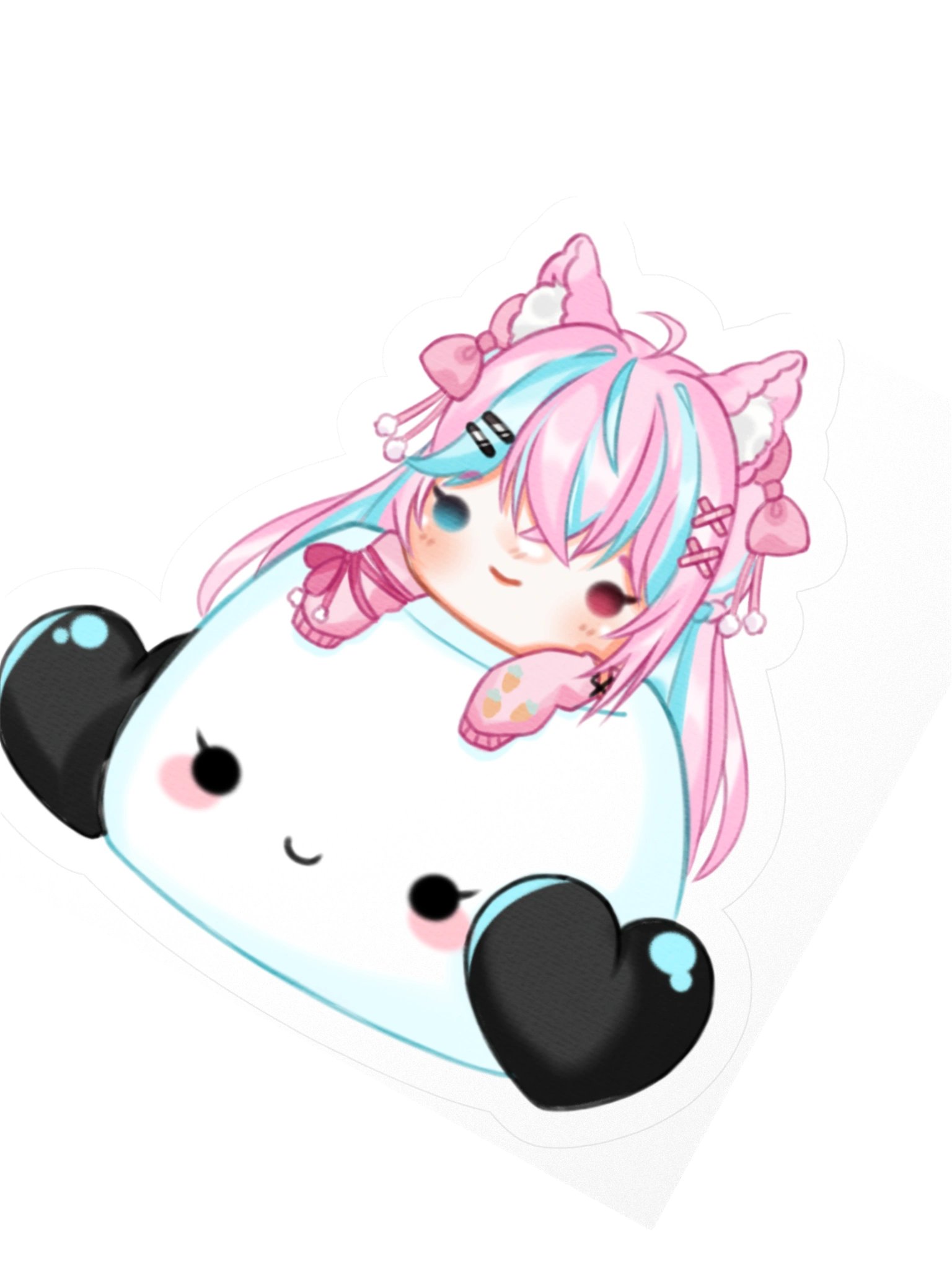 marshmallow blue sticker product image (2)
