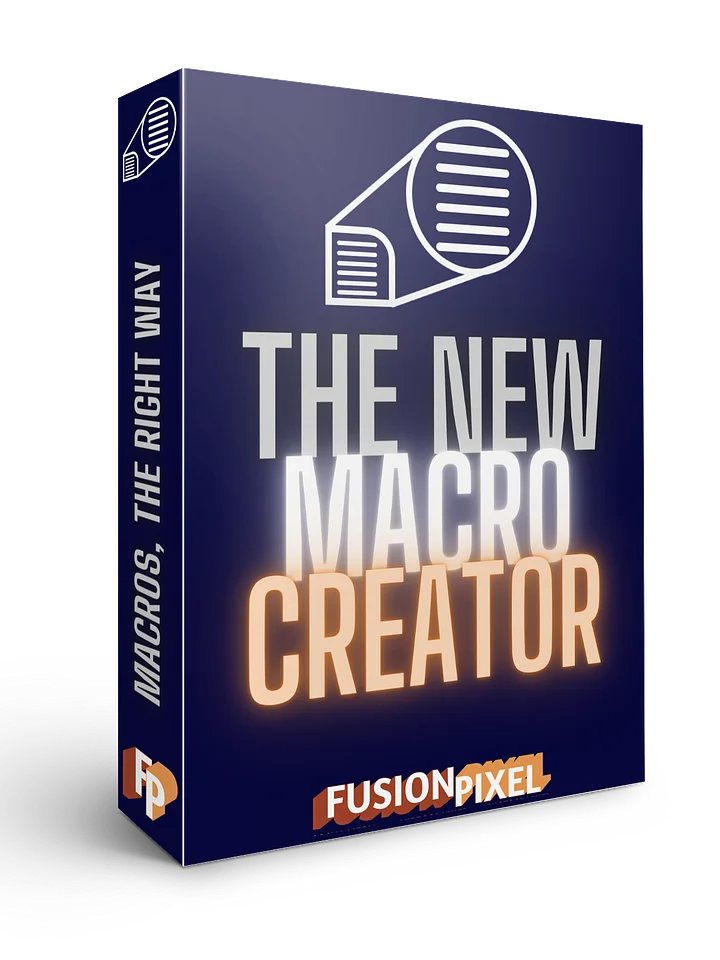 The New Macro Creator | The New Way to Make Macros product image (1)