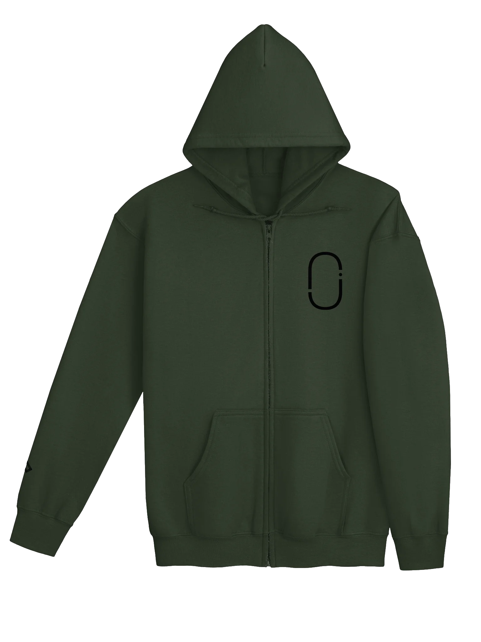 JOHANNES JAE – THE ZIP UP HOODIE • Blackout product image (4)