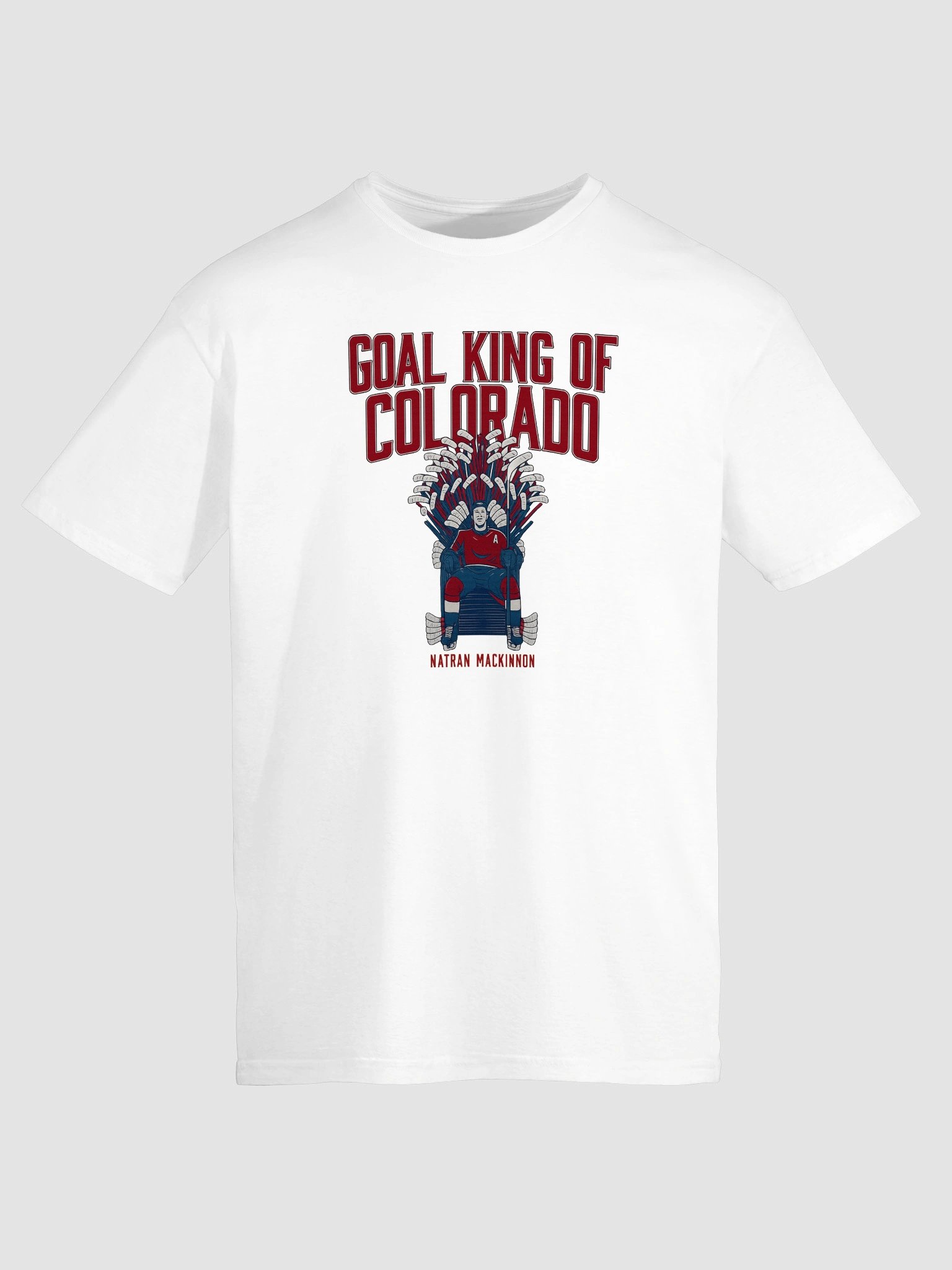 Nathan MacKinnon Goal King of Colorado Shirt product image (1)