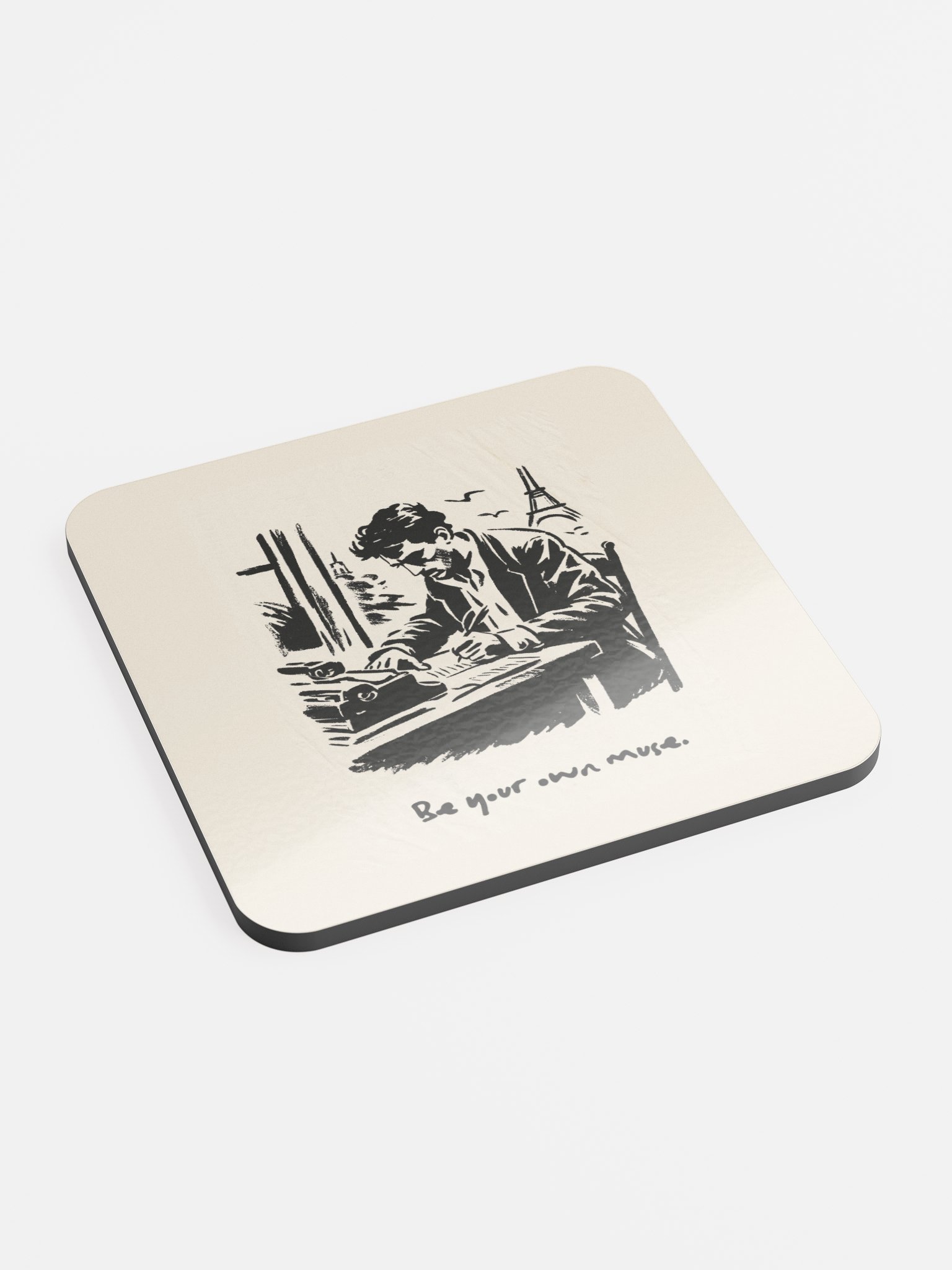 Be Your Own Muse Eiffel Tower Coaster product image (2)