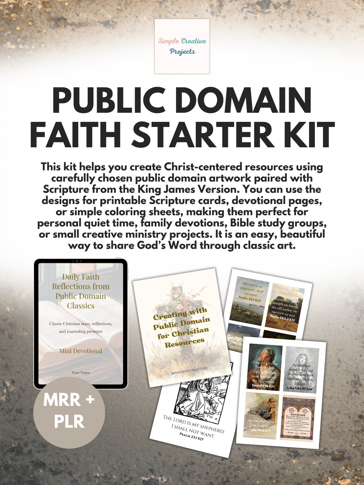 Public Domain Faith Starter Kit - MRR and PLR product image (1)