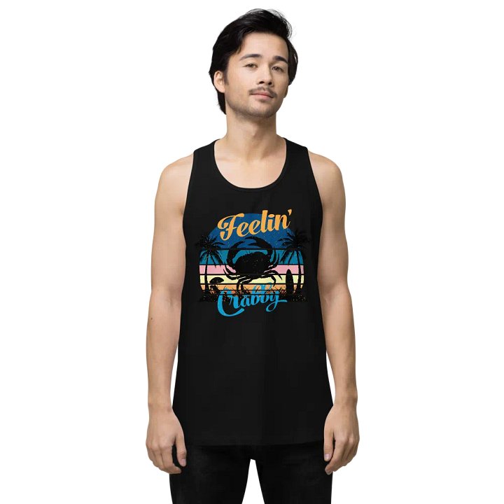 Feelin' Crabby - Man's Heritage Tank Top product image (1)
