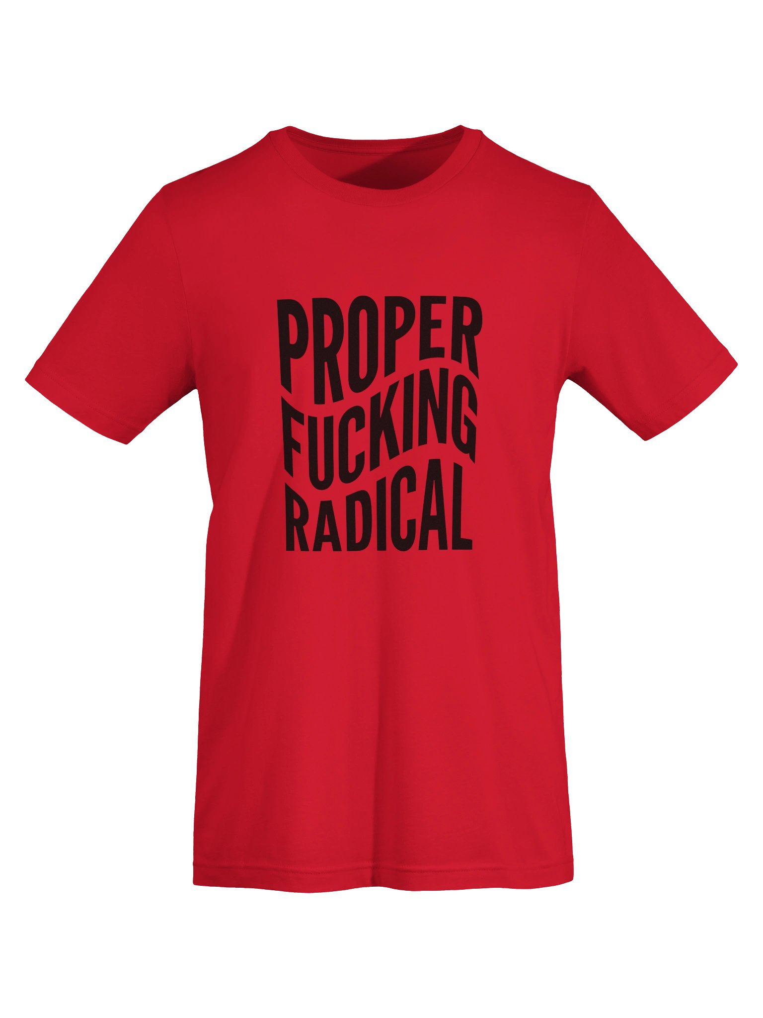 Proper Fucking Radical Black Tee product image (31)