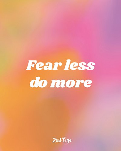 Let action replace hesitation and see what you can achieve.

-
#zestlegs #motivationquotes #gymmotivation #lifequotes #positi...