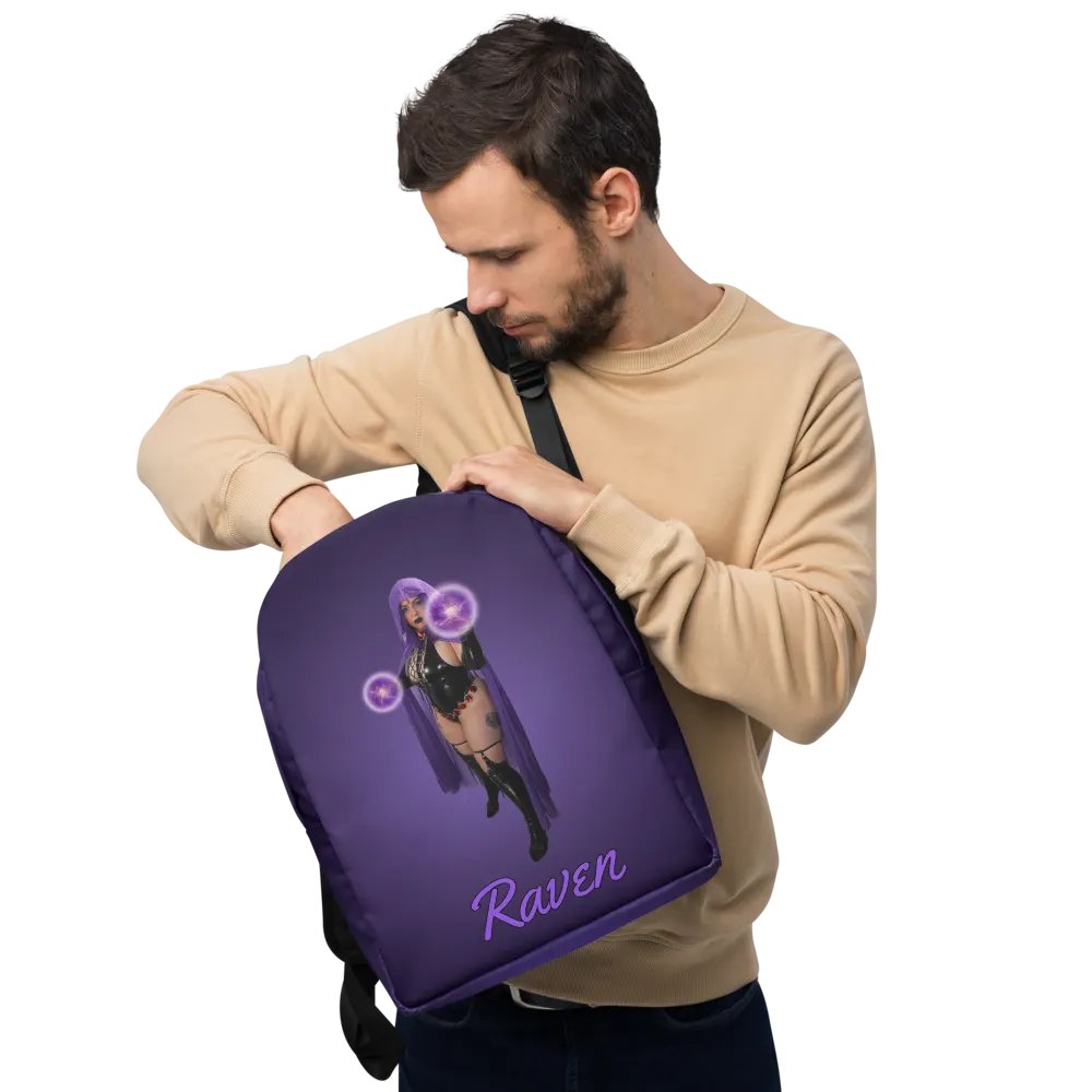 Raven Minimalist Backpack product image (6)