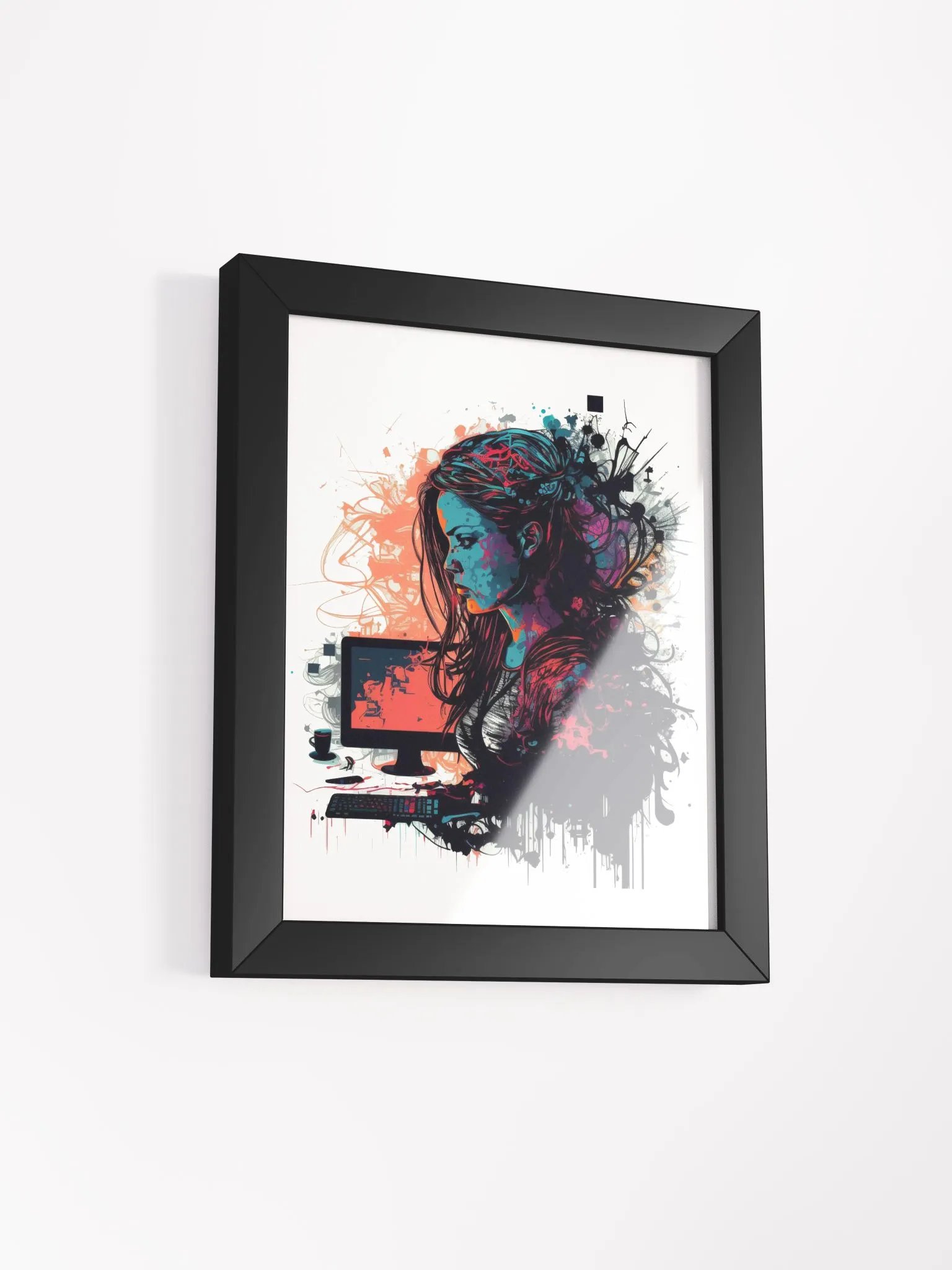 Digital Daydream Framed Poster product image (40)