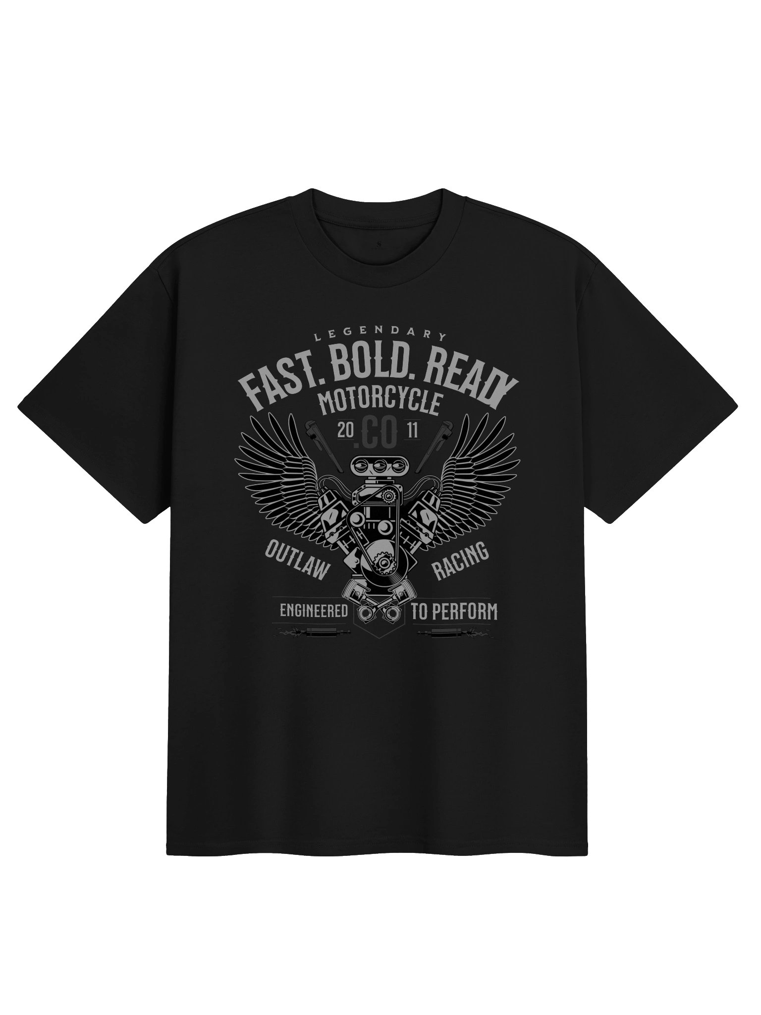 Legendary Motorcycle Outlaw Racing Tee product image (3)