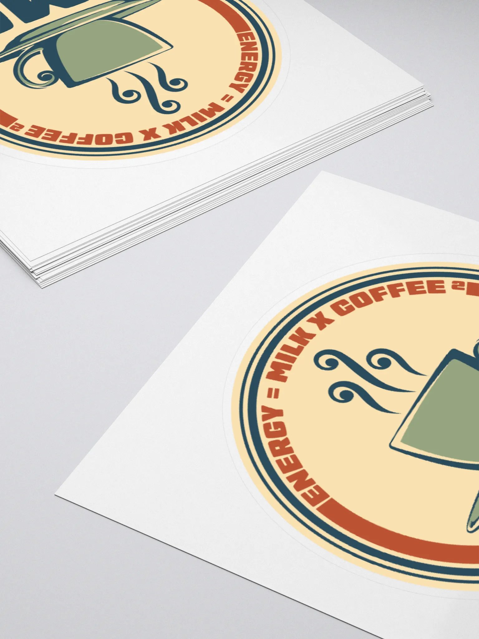 Coffee Genius Retro Sticker product image (12)