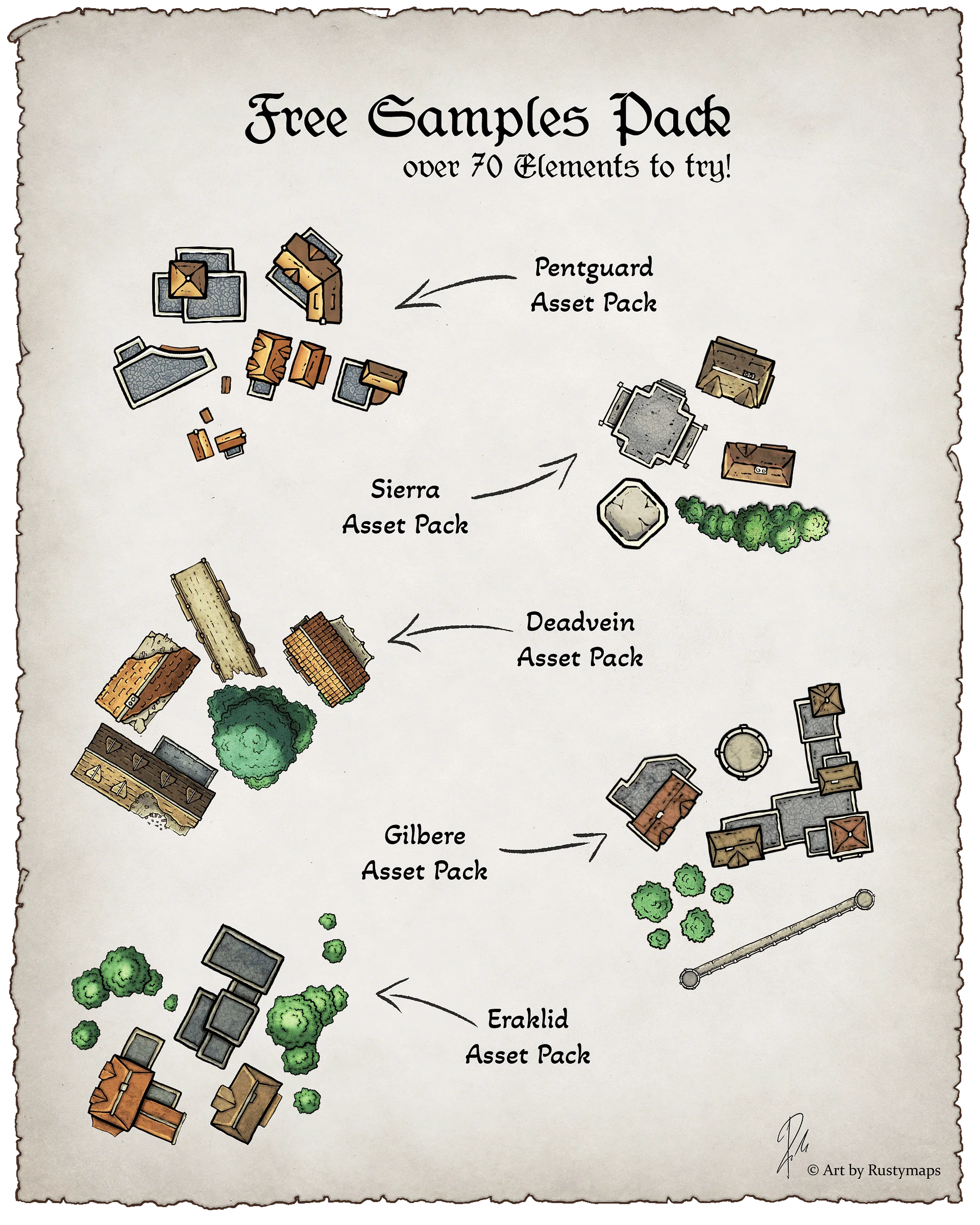 FREE ASSETS SAMPLES product image (1)